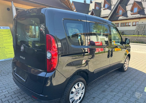 Fiat Doblo cena 26900 przebieg: 124500, rok produkcji 2012 z Bielsko-Biała małe 121